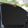 Car Side Sun Shades, 4 PCS Window Sunshades Privacy Curtains, 100% Block Light f