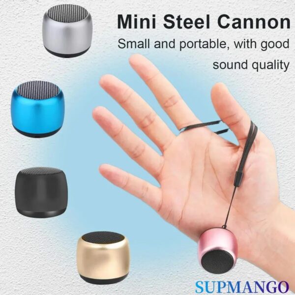 979af6485f861b90 M1 Portable Bluetooth Musique Stéréo Surround Mini USB Extérieur Subwoofer Lecteur Audio Haut-Parleur