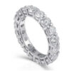 Elegant Promise Ring Sterling Sier Diamond cz Engagement Wedding Band Rings For Women Men Fine Jewelry Gift