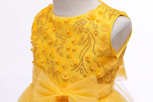 979d0bf6a0cf08de Children's Formal ;girl’s wedding Princess Puffy kindergarten runway show evening dress