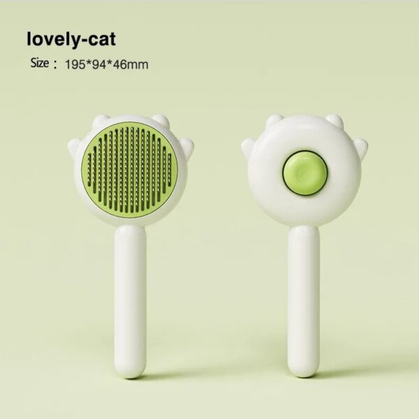 979e6a44b70dadff Pet Comb One-Key Hair Removal Brush Magic Massage Grooming Needle Scratcher For Cat Dog Cleaning Care Supplies