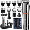 97b1772491a8ee64 Shavers Original Digital Display All In One for Men Eyebrow Beard Trimmer Electric Hair Clipper Grooming Kit Haircut x0918