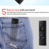 40M/60M Smart Laser Rangefinder Digital Mini Distance Measuring Meter Portable USB Charging Electronic Space Measurement Device