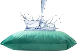 Small Cooling Gel Memory Foam Camping Pillow Travel - Contoured Support -Compressible Pillow Ideal for Backpacking, Camping, Travel, Car, Airplane,Office Nap