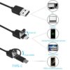 97dbcdff4e22b752 7MM Android Endoscope 3 IN1 Micro USB Type C Borescope Mini Camera Waterproof LED Car Inspection For HUAWEI XIAOMI PC