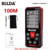 97f00680e8a613a0 HILDA Distance 50M/100M/120M Rangefinder Profesional Meter Laser Range Finder Ruler Test Tool