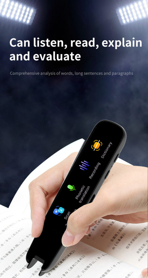 Offe Translation For Teacher Student Dictionary English Intelligent Scanning Point Reading 123 Languages Translator Pen
