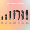 Ava Wand [Clit Stimulator Vibrators] Vibrator Woman Toy Gifts for Women 20 Patterns 8 Speeds of Pleasure Quiet & Small | Adult Sex Toys -Standard - Hot Pink