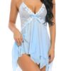 Avidlove Lingerie for Women Lace Babydoll Sleepwear Boudoir Outfits Plus Size Langeray XS-5XL