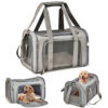 987d9c482363106e Carrier Bag Soft Side Backpack Cat Pet Carriers Dog Travel Bags Airline Approved Transport For Small Dogs Cats Outgoing