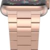 987f92f612b18b07 iiteeology Compatible with Apple Watch Band 49mm 45mm 44mm, Upgraded Solid Business Stainless Steel Band for Apple iWatch Series 9/8/7/Ultra,Space Gray