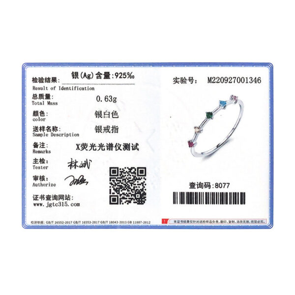 988c13012a5be127 Modian Sterling Sier Rainbow CZ Simulated Diamond Stacking Slim Rings Fashion Bands For Women Korea Style Fine Jewelry