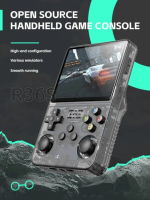 989fd2cb72adf775 Data Frog R36S Handheld Linux System 3.5 Inch IPS Screen Retro Game Console HD Mini Portable Pocket Video Player