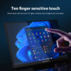 ZEUSLAP 16" 2.5K 144hz Touch Screen Portable Monitor 2560*1600 100%sRGB 500Cd/m² Travel Display for Laptop Computer