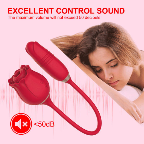 98c862118e6ecaa0 Rose-Sucking Thrusting Vibrator Blowjob Clitoris Stimulation Vacuum Stimulator Nipple Clit Sucker Sex Toys for Women Joinjjtoy