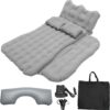 98d5dd9d3961c7cf ACROPIX Inflatable SUV Truck Car Air Mattress Back Seat Camping Bed Thickened Car Sleeping Pad for Travel Car Bed SUV Mattress with Car Air Pump and Pillows Black