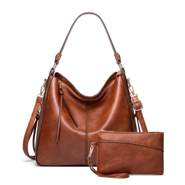 98e50ae2432f29f6 Tote Bag With Inner Bag, Women's Large Capacity Shoulder Bag