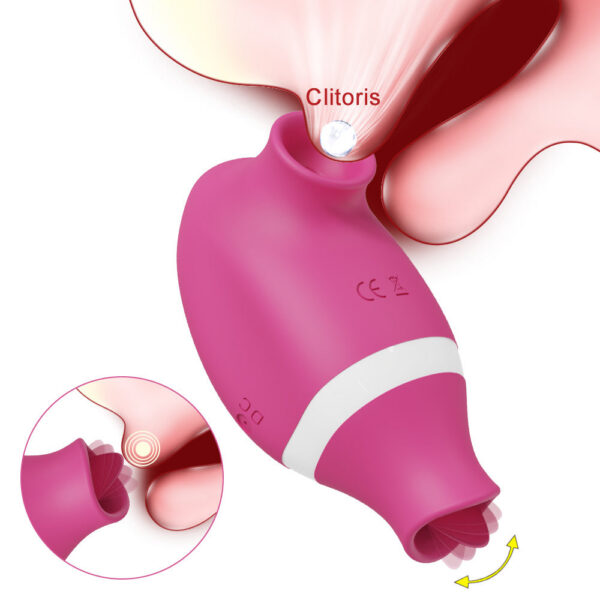 98ef47e420c4e083 Powerful Sucking Vibrator Women Clitoris Vacuum Stimulator Oral Nipple Tongue Licking Toys Goods for Female Adult