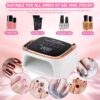 36LEDS Rechargeable UV LED Professional Cordless Gel Polish Drying Lamp For Manicure With Built-in Battery Nail Art