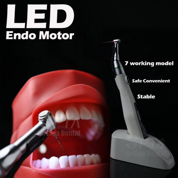 990399ecf3763af3 SPTA 16:1 Contra Angle Low Speed Turbine Handpiece with Reciprocating Root Canal File Endodontic Treatment Dentistry Materials