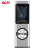 Mini Rangefinder Distance Meter 40M 60M Rechargeable Digital Range Finder Area Volume Multi-angel Laser Measuring Tool
