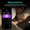 LIGE New Smart 1.96 Inch Screen 420 MAh Bluetooth Call Voice Assistant Watch Sports Fiess Waterproof Smartwatch For Men