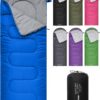992490cd7f1370d6 KingCamp Oasis Schlafsack, 3 Jahreszeiten, warm, bequem, leicht, tragbar, mit Kapuze, für drinnen und draußen, Camping, Wandern