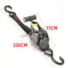 Auto Straps Cargo Tape Retractable Belts Motorcycles Load Lage Strap Ratchet Tensioner Belt For Car