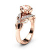 9929b2e78cbb57fb Vintage Diamond Rose Gold Wedding Ring for Women pure topaz bague anel Jewelry anillos de Bizuteria Gemstone