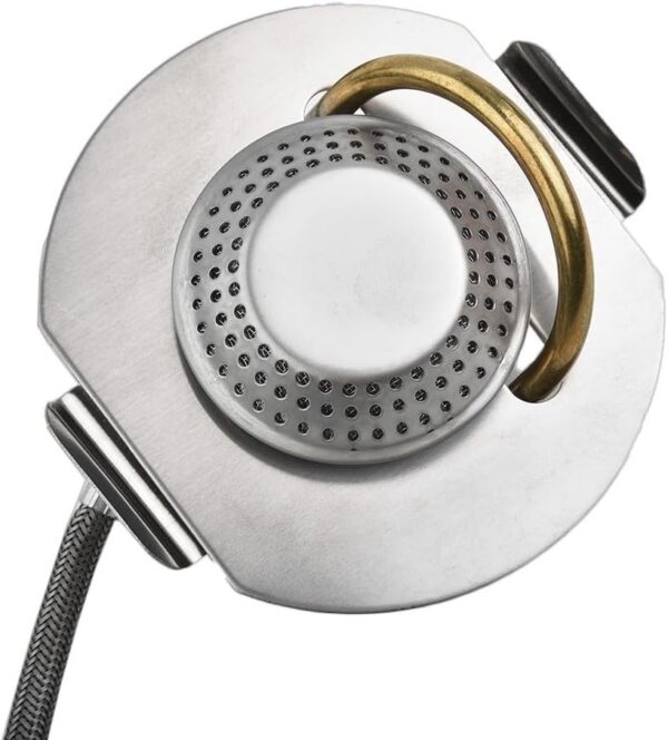 Windproof Camping Gas Stove, Stainless Steel Camping Stove Gas Stoves, Outdoor Cooking Stove Split Burner For Trangia Stove GS2000
