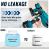 800ML Electric Spray Gun Cordless Paint Sprayer Auto Furniture Steel Coating Airbrush Compatible For Makita 18V Battery