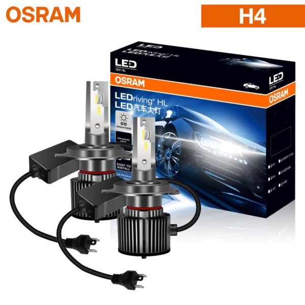 9946e1b621c1ab4a OSRAM LEDriving YLZ HL H7 H4 LED Car Headlight H1 H8 H11 H16 HB3 HB4 HIR2 9012 12V 6000K Super Bright White Lamps Auto Bulb 2pcs