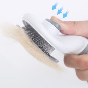 Removal Brush Dog Stainless Steel Automatic Hair Fading Cat Comb Pet Cleaning Grooming Supplies