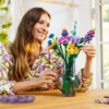 Romantic Wildwer Bouquet wer 10313 Set Home Decoration Building Block Toys Valentine's Day Gift for Girlfriend