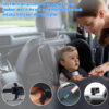 Rear Monitor 4.3'' IPS Screen Baby Car Mirror Adjustable Wide View Angle for Infants Kids Pets Night Vision Function