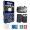 9971f8a4683c5263 R36MAX Retro Handheld Game Console ux System 4.0Inch IPS Screen Portable Pocket Video Player 64GB 128GB Games Kids Gift