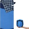 9997ec651747be9e Backpacking Flannel Sleeping Bag Lightweight for Adults Hiking Ultralight Compact Sleeping Bag Portable Warm Weather Summer with Compression Sack