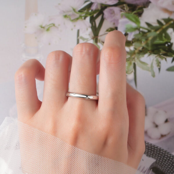 99bd818086f9ba22 Lnngy Moissanite Diamond Ring Sier Rings Original Certified For Women Couples Delicate Stackable Wedding Finger Jewellery