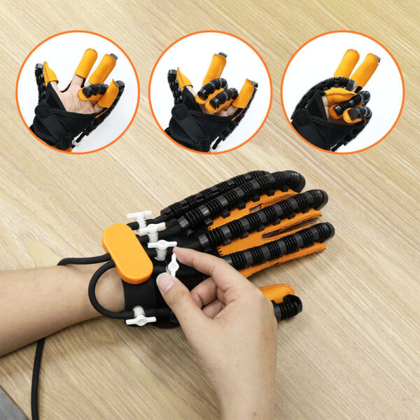 99c4650479a8180f Hemiplegia Rehabilitation Equipment Stroke Recovery Robot Glove Cerebral Infarction Training Device Finger Hand Function Workout