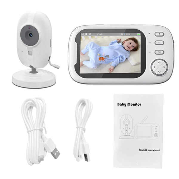 99cb6e7667a9e605 Cdycam New 3.5 inch Wireless Video Baby Monitor Night Vision Temperature Monitoring 2 Way Audio Talk Baby Nanny Security Camera