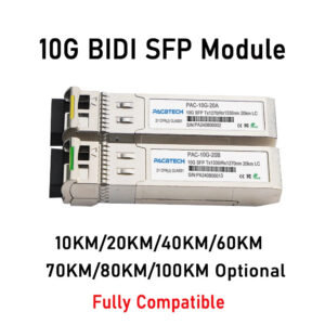 99ea1bb760a06c9b 10G SFP+ Fiber Module Transceiver BIDI 10KM,20km,40km,60km,70KM,80KM,100KM LC WDM 1270/R1330nm Cisco Mikrotik Use 2pc