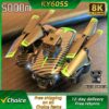 9a242ce50fe8d59e New KY605S RC Drone 8K Professinal With Three Camera Wide Angle Optical Flow Localization Four-way Obstacle Avoidance Quadcopter
