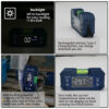 9a363ae23b2767f4 SHAHE Digital Incometer Dual-axis Protractor Rechargable Bevel Box Electronic Level Angle Finder Gauge