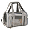 9a39b75c9892ad50 Carrier Bag Soft Side Backpack Cat Pet Carriers Dog Travel Bags Airline Approved Transport For Small Dogs Cats Outgoing