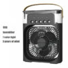 9a5269270fa1e3c7 3 In 1 AIr Conditioner Household Small Cooler LED Night Light Portable Humidifier Air Adjustment Office Home Fan New