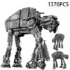 9a5341a59a3f78a8 HOT 1376PCS Star Space Movie Heavy Model Assault Walker creative Compatible with 75189 DIY TOY For Children Birthday