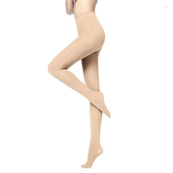 9a84193df0a3f09f Women Socks 80D/120D Spring Autumn Thin Tights Elastic High Waist Silk Stockings Solid Color Slim Leggings Tear Resistant Pantyhose
