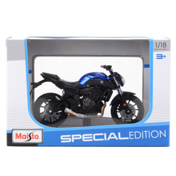 9a8abca22a035f26 Maisto 1:18 2018 Yamaha MT07 Static Die Cast Vehicles Collectible Hobbies Motorcycle Model Toys