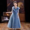 Kids for Girls Costumes Wedding Birthday New Year Party Evening Elegant Princess Summer Children’s Dress 4-12 Yrs K103