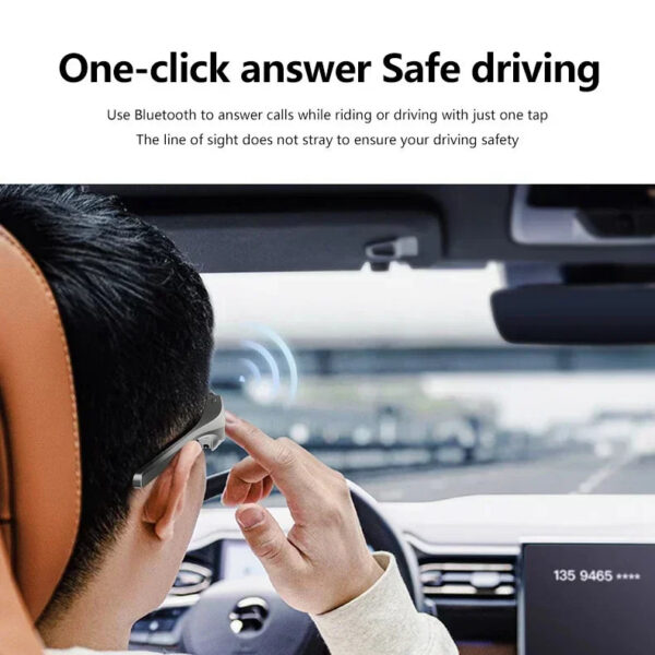 9aa671192b536e19 YJ006 Cycling bluetooth smart glasses technology audio call remote headset sunglasses sports driving music earbuds headphones